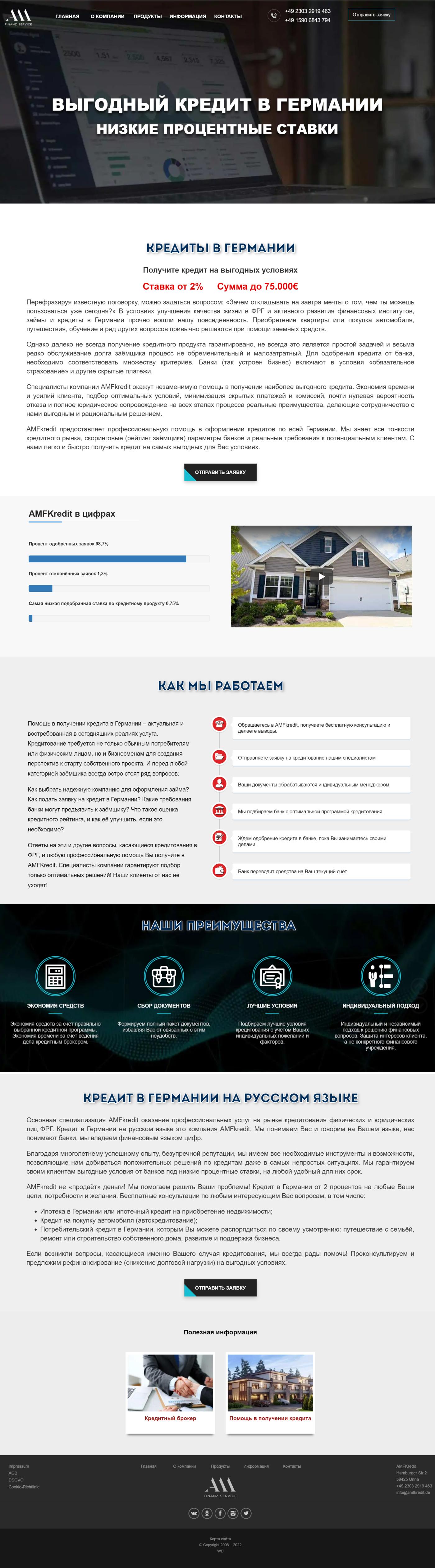 Компания AMFkredit